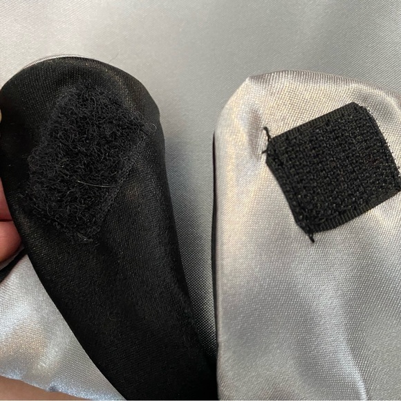 Creative Capes‎ Hero Set Black & Silver W Costume Handmade Boy Girl Dress-up - Picture 5 of 14